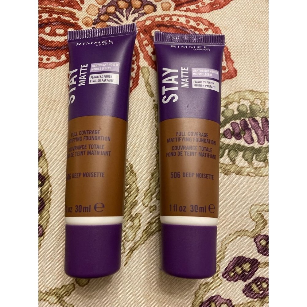 Lot of 2  NEW Rimmel Stay Matte Lightweight Mousse